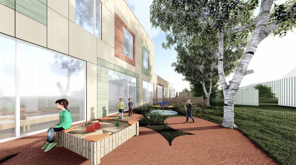 Statybininkų g. 8 (Statybininkų g. 8, Nemėžio k., Nemėžio sen.) - Ikimokyklinio ugdymo įstaiga - vizualizacija