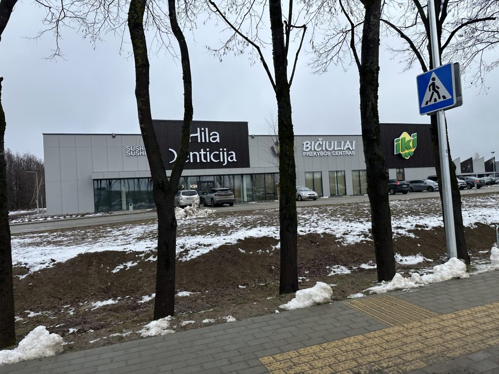 IKI prekybos centras Bičiulių g. 36 (Bičiulių g. 36) - Health center, Shopping center - construction photos