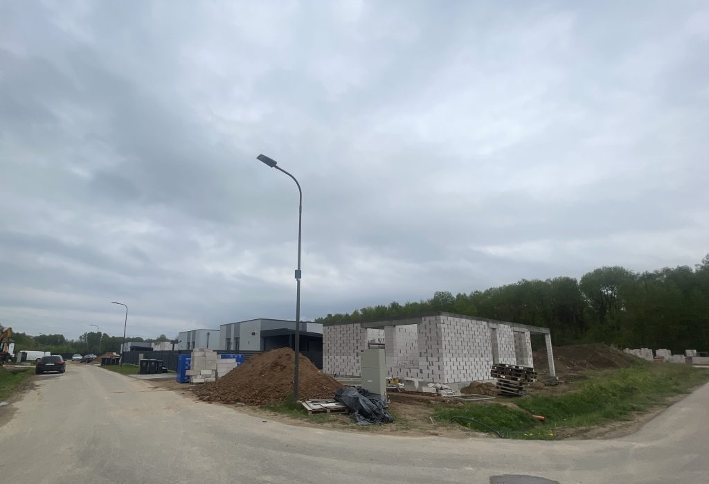 Kunigiškių perlas (namai) (Fazanų g. 3, 5, Putpelių g. 1, 2, 3, 4, 5, 6, 7, 9, 11, Alksnyno g. 18) - Private house community - construction photos