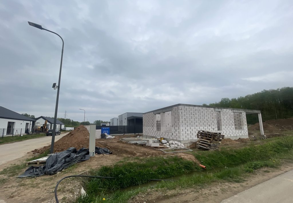 Kunigiškių perlas (namai) (Fazanų g. 3, 5, Putpelių g. 1, 2, 3, 4, 5, 6, 7, 9, 11, Alksnyno g. 18) - Private house community - construction photos