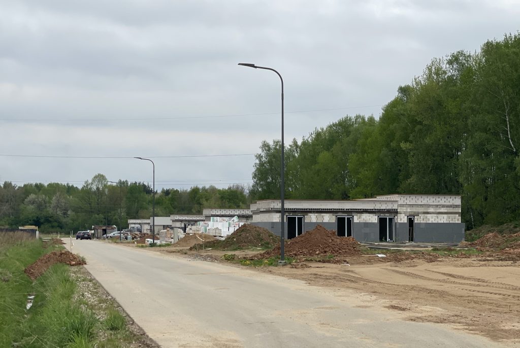 Kunigiškių perlas (namai) (Fazanų g. 3, 5, Putpelių g. 1, 2, 3, 4, 5, 6, 7, 9, 11, Alksnyno g. 18) - Private house community - construction photos