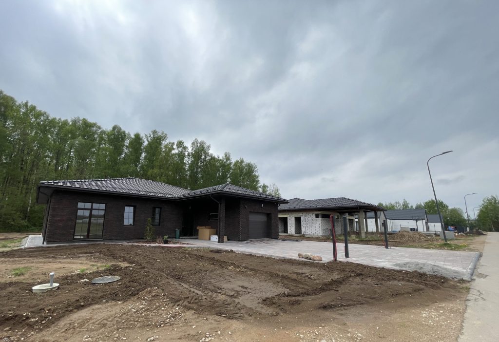 Kunigiškių perlas (namai) (Fazanų g. 3, 5, Putpelių g. 1, 2, 3, 4, 5, 6, 7, 9, 11, Alksnyno g. 18) - Private house community - construction photos