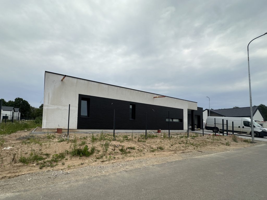 Miško apsupty (Ariogalos g. 1, 2, 3, 4, 5, 6, 7, 8, 9, 10, 11, 12, 13, 14, 15, 16, 17, 18, 19, 20, 22, 24, Žiežmarių g. 45, 47, 49, 51) - Private house community - construction photos