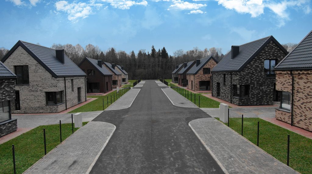 Pamiškė (Aitvarų g. 1, Užliedžių k.) - Privātmāju kopienas - būvdarbu attēli