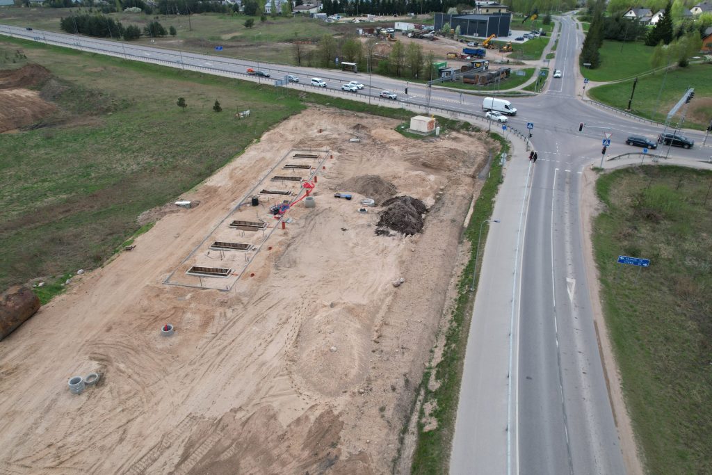 Pelėdų g. 1 (Pelėdų g. 1) - Car wash, Food services, Showroom / Service center - construction photos