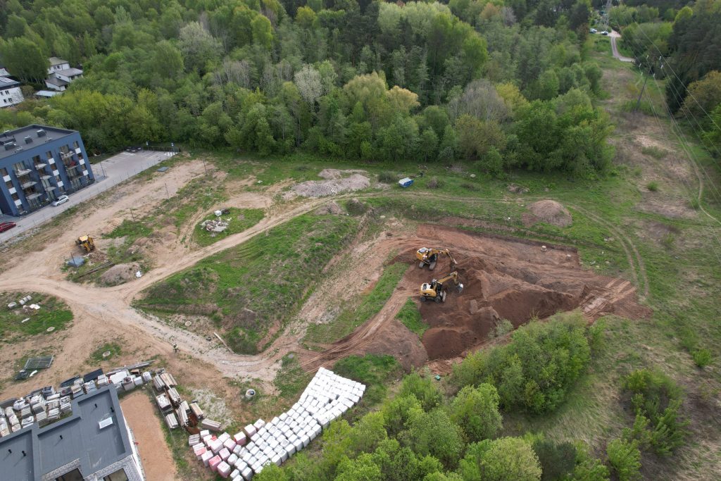 Riverland 3 etapas (sublokuoti namai) (Lazdynėlių g. 57) - Row housing - construction photos