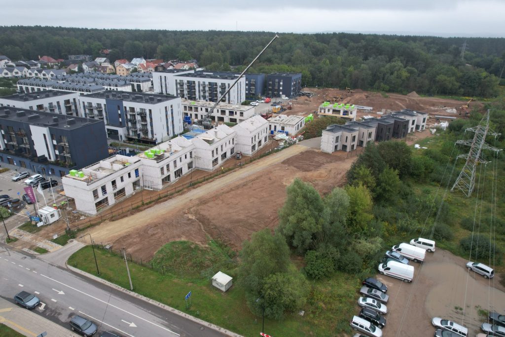 Riverland 3 etapas (sublokuoti namai) (Lazdynėlių g. 57) - Row housing - construction photos