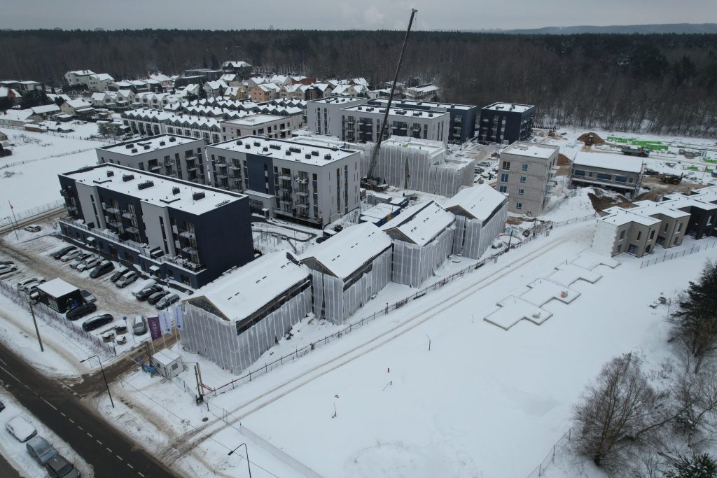 Riverland 3 etapas (sublokuoti namai) (Lazdynėlių g. 57) - Row housing - construction photos