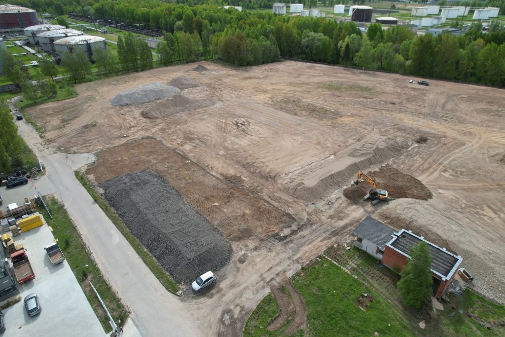 Lemora sandėlis (Taikos pr. 116O) - Warehouse / Distribution center - construction photos