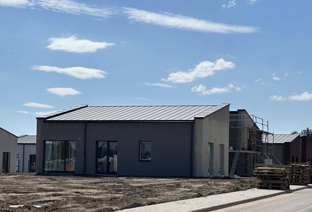 Tarandės vartai 3 etapas (Lubinų g. 15, 17, 19, 21, Avižienių k.) - Privačių namų kvartalas - statybų nuotraukos