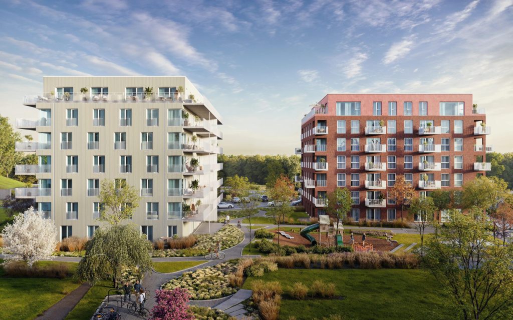 Vītolu Parks - 1. kārta - 2. ēka (Vītolu iela 2) - Korterelamu - visuaalne