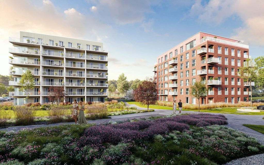 Vītolu Parks - 1. kārta - 2. ēka (Vītolu iela 2) - Korterelamu - visuaalne