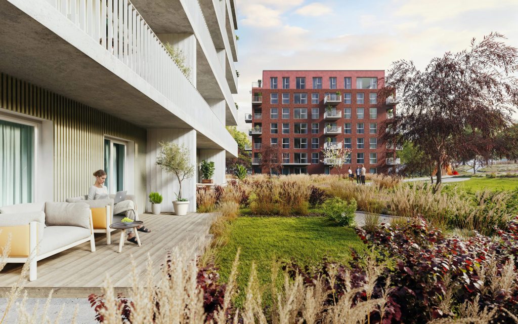 Vītolu Parks - 1. kārta - 2. ēka (Vītolu iela 2) - Korterelamu - visuaalne