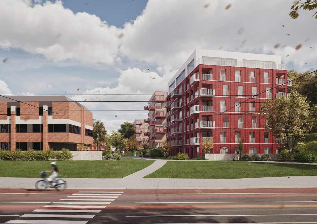 Vītolu Parks 2.kārta (Vītolu iela 2) - Daudzdzīvokļu nams - vizualizācija