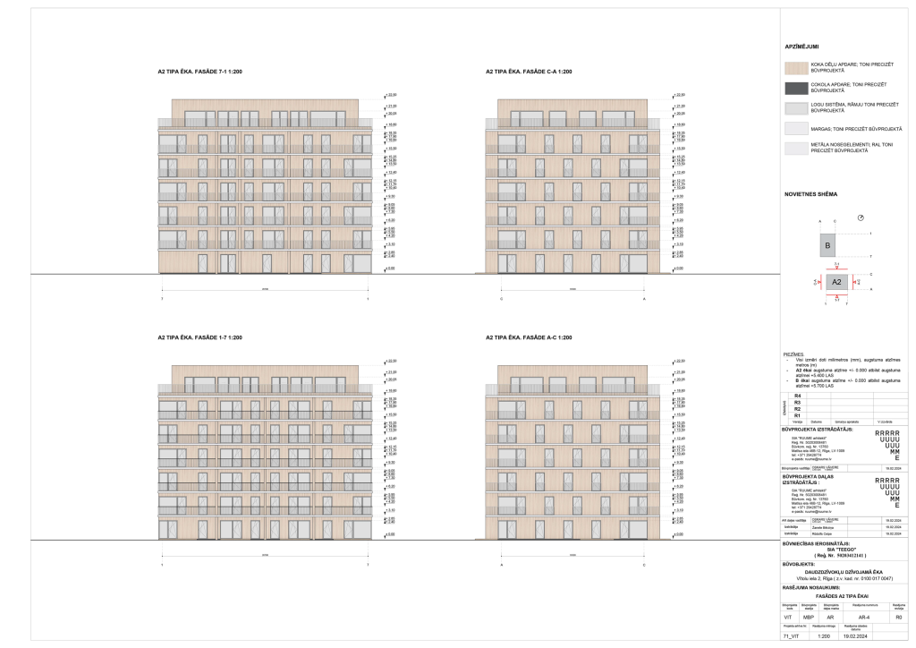 Vītolu Parks - 1. kārta - 2. ēka (Vītolu iela 2) - Korterelamu - visuaalne