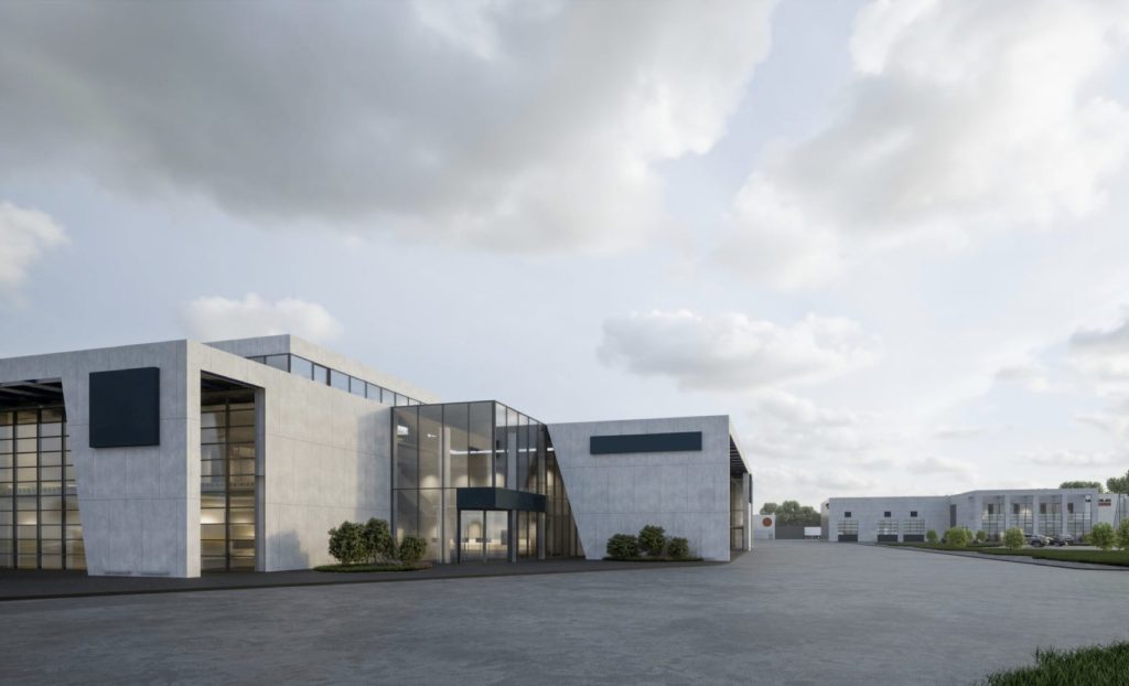 Adampolis - MAN sunkvežimių ir autobusų aptarnavimo centras (Erdvės g. 13, Ramučiai) - Office center, Showroom / Service center - visualization