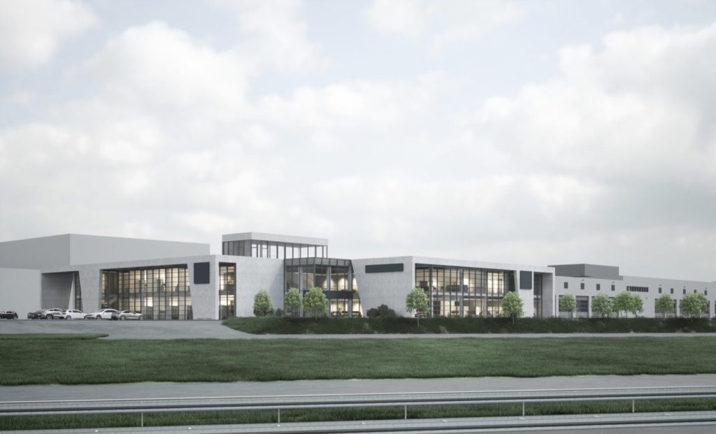 Adampolis - MAN sunkvežimių ir autobusų aptarnavimo centras (Erdvės g. 13, Ramučiai) - Office center, Showroom / Service center - visualization