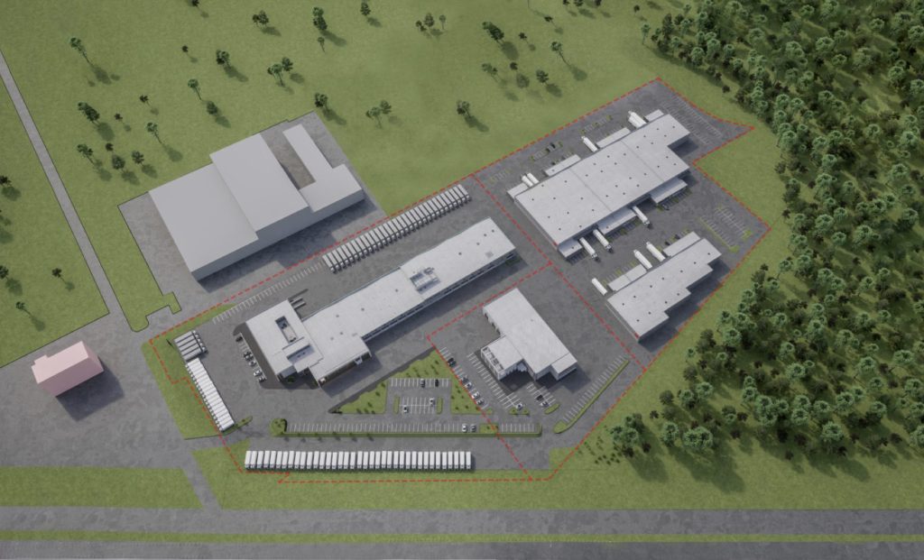 Adampolis - MAN sunkvežimių ir autobusų aptarnavimo centras (Erdvės g. 13, Ramučiai) - Office center, Showroom / Service center - visualization