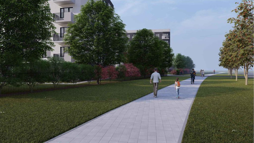 Smilgas II (Brāļu Kaudzīšu iela 37A) - Daugiabutis - vizualizacija