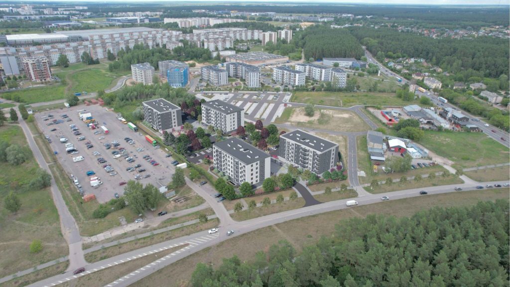 Smilgas II (Brāļu Kaudzīšu iela 37A) - Daugiabutis - vizualizacija