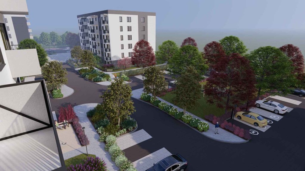 Smilgas II (Brāļu Kaudzīšu iela 37A) - Daugiabutis - vizualizacija