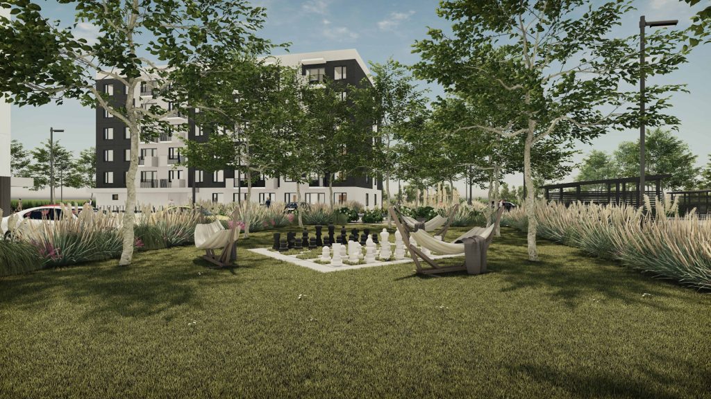 Smilgas II (Brāļu Kaudzīšu iela 37A) - Daugiabutis - vizualizacija