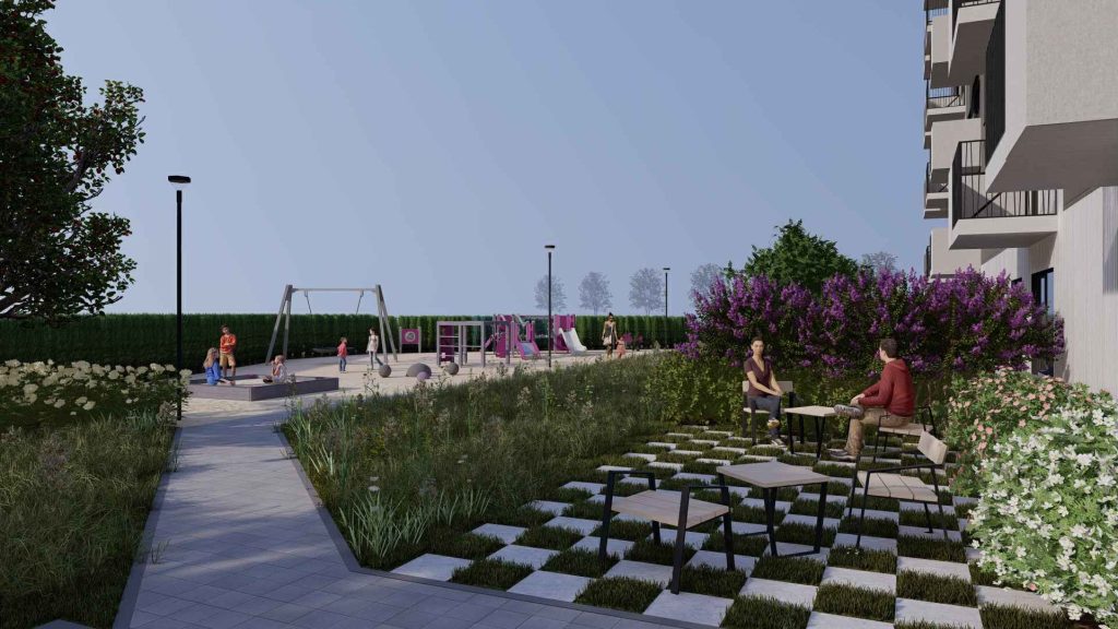 Smilgas II (Brāļu Kaudzīšu iela 37A) - Daugiabutis - vizualizacija