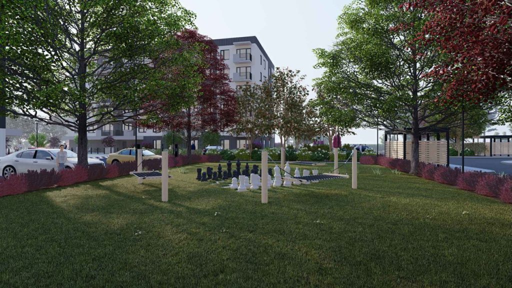 Smilgas II (Brāļu Kaudzīšu iela 37A) - Daugiabutis - vizualizacija