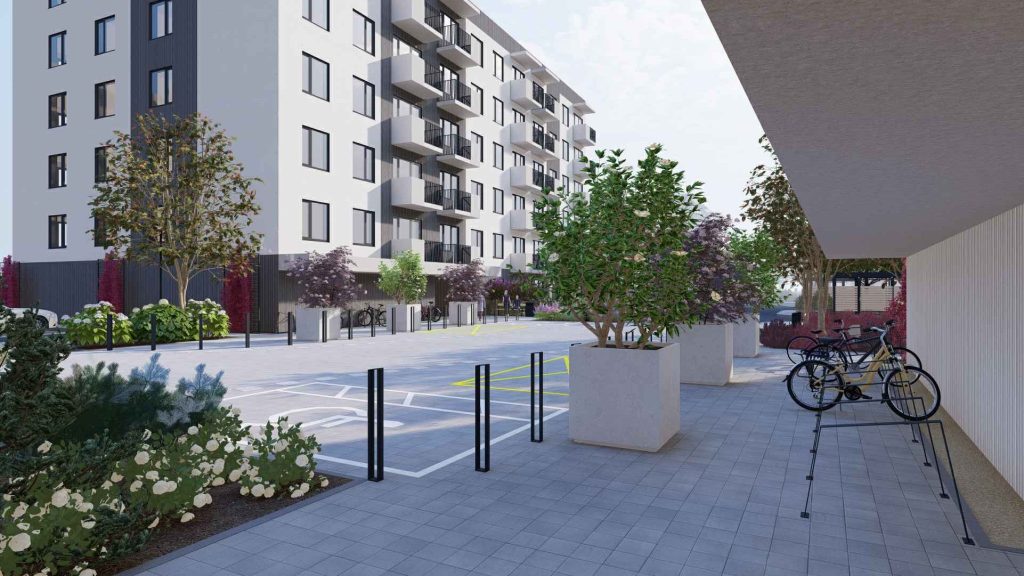 Smilgas II (Brāļu Kaudzīšu iela 37A) - Daugiabutis - vizualizacija