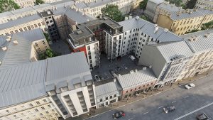 Kvartāls B91 – Khitrik house vizualizacija