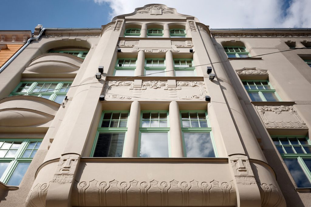 Šefela nams (Baznīcas iela 5) - Daugiabutis - statybų nuotraukos