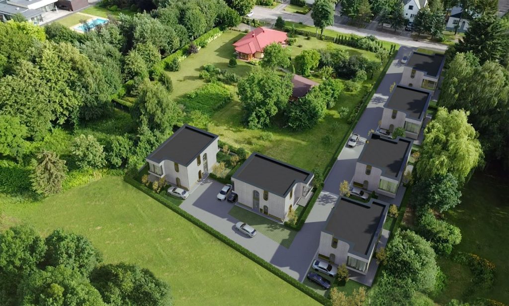 Žeimena | Urban Homes (Žeimenos g. 2, 2c, 2E, 2F, 4, 4A, 4B) - Privačių namų kvartalas - vizualizacija