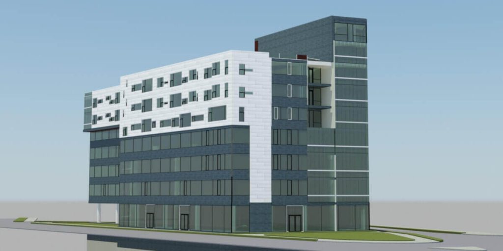 Juhkentali 19 (Juhkentali 19) - Daugiabutis, Verslo centras - vizualizacija