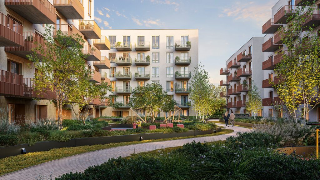 REWO\Leičiai I etapas (Perkūnkiemio g. 32, Leičių g. 4) - Korterelamu - visuaalne