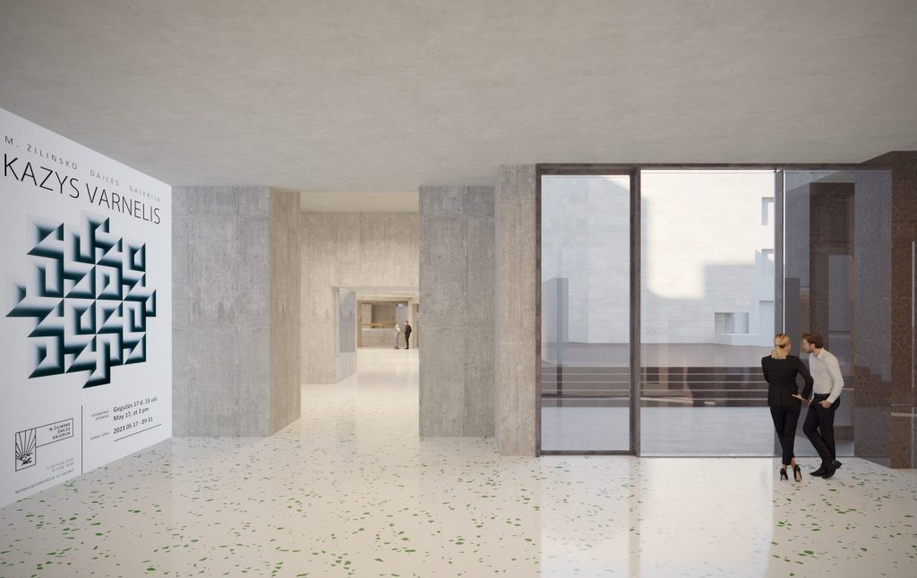 Mykolo Žilinsko dailės galerija (Nepriklausomybės a. 12) - Muziejus - vizualizacija