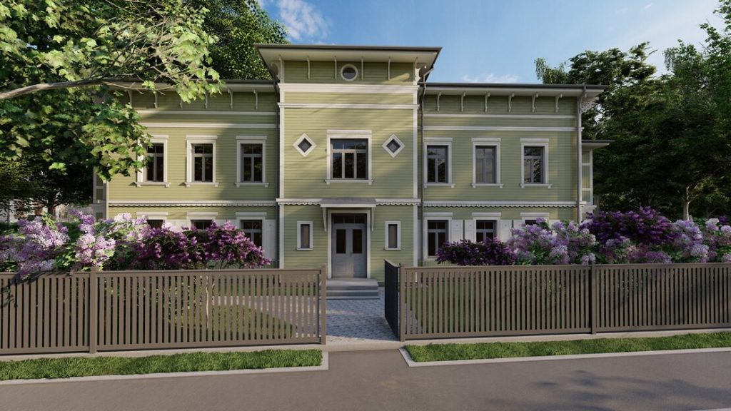 Kļavu rezidences - 1. kārtā (Sabiles iela 13) - Multi apartment - visualization