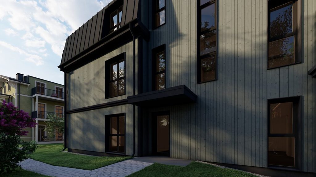 Kļavu rezidences - 1. kārtā (Sabiles iela 13) - Multi apartment - visualization