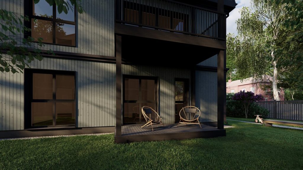 Kļavu rezidences - 1. kārtā (Sabiles iela 13) - Multi apartment - visualization