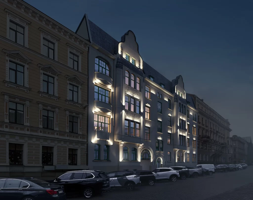 Šefela nams (Baznīcas iela 5) - Daugiabutis - vizualizacija