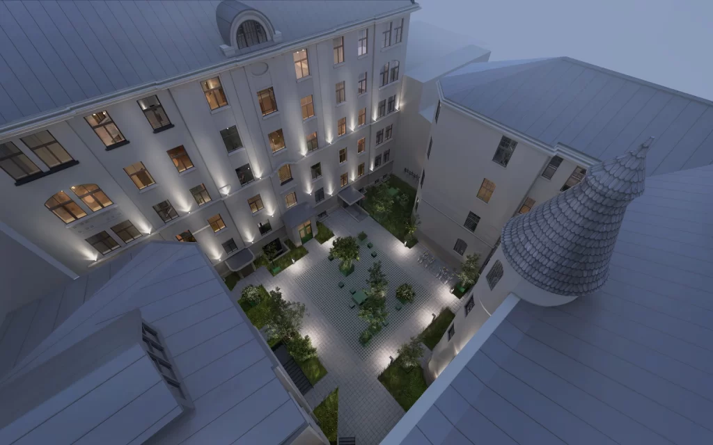 Šefela nams (Baznīcas iela 5) - Daugiabutis - vizualizacija