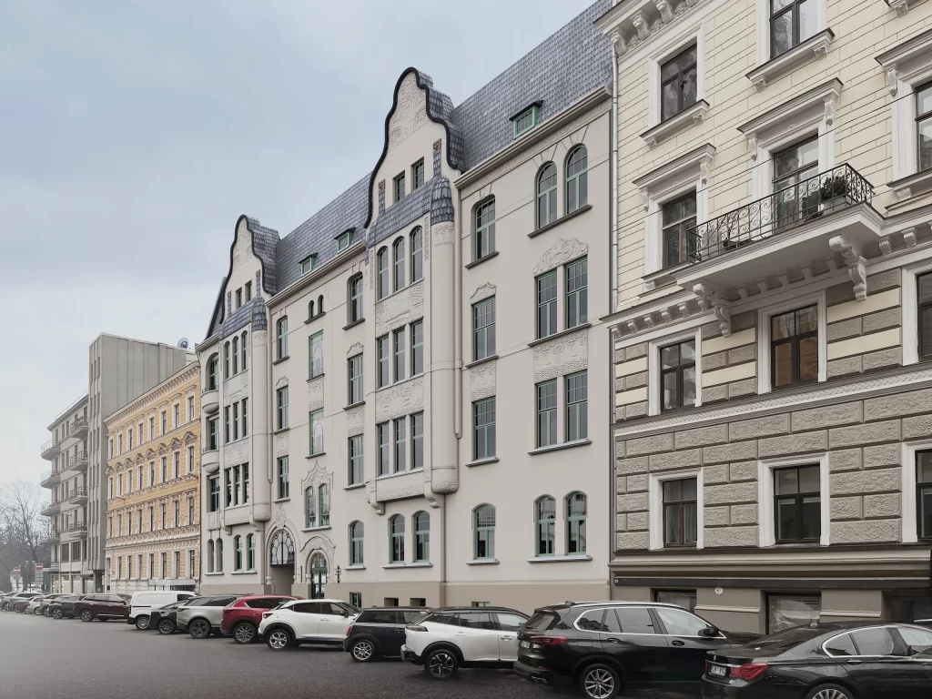 Šefela nams (Baznīcas iela 5) - Daugiabutis - vizualizacija