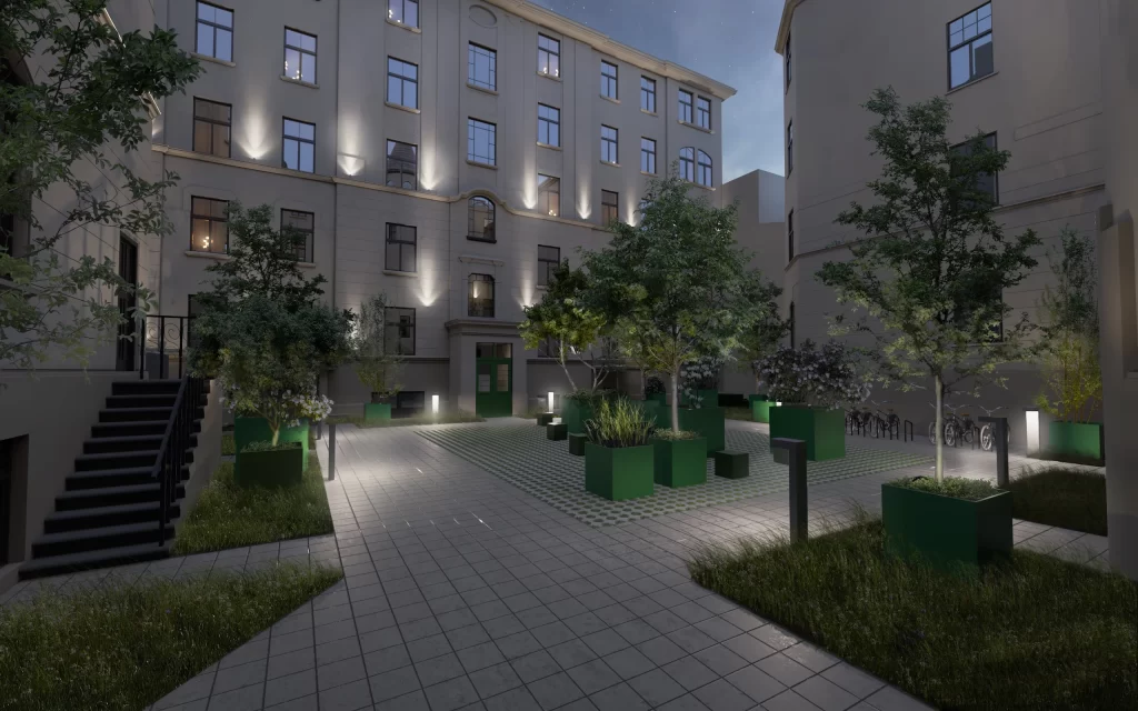 Šefela nams (Baznīcas iela 5) - Daugiabutis - vizualizacija