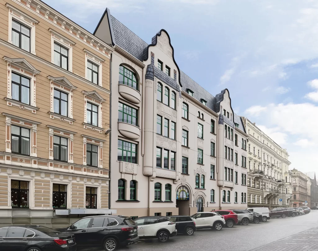 Šefela nams (Baznīcas iela 5) - Daugiabutis - vizualizacija