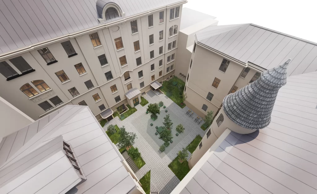 Šefela nams (Baznīcas iela 5) - Daugiabutis - vizualizacija