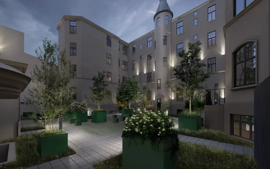 Šefela nams (Baznīcas iela 5) - Daugiabutis - vizualizacija