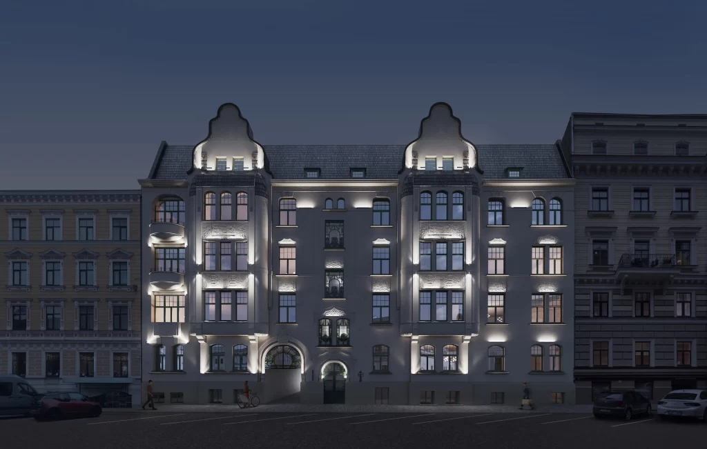 Šefela nams (Baznīcas iela 5) - Daugiabutis - vizualizacija