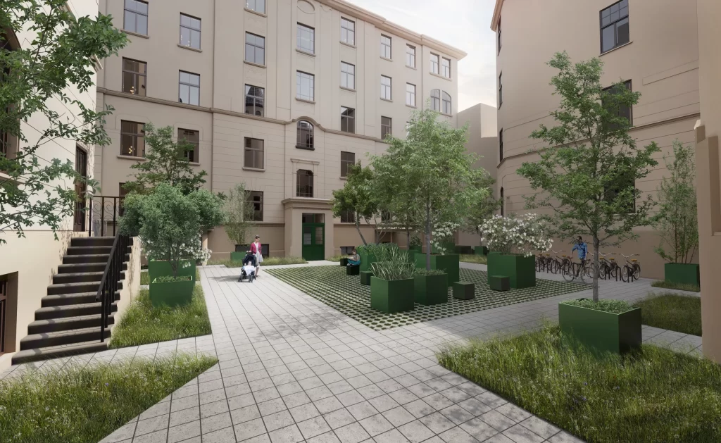 Šefela nams (Baznīcas iela 5) - Daugiabutis - vizualizacija