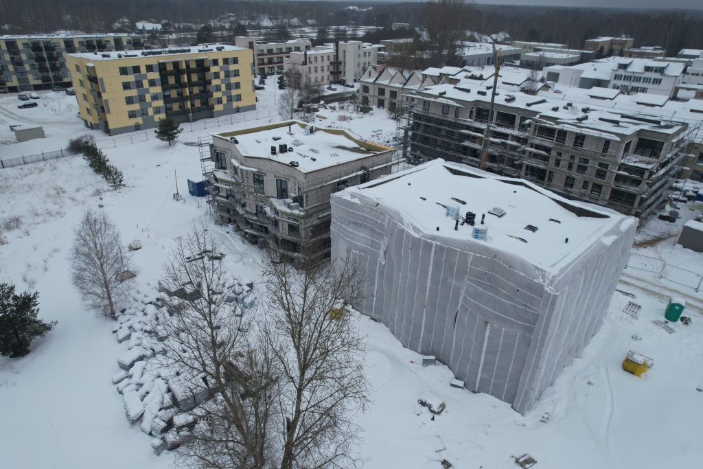 Medvalakis | 23-1, 23-2 (Medvalakio g. 23) - Daudzdzīvokļu nams - būvdarbu attēli
