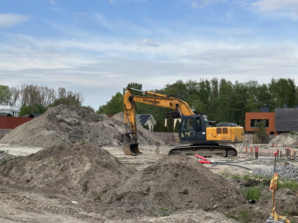 Melno Rezidenvija, poilsio ir svečių namai prie SPA (Vytauto g. 4) - Daudzdzīvokļu nams - būvdarbu attēli