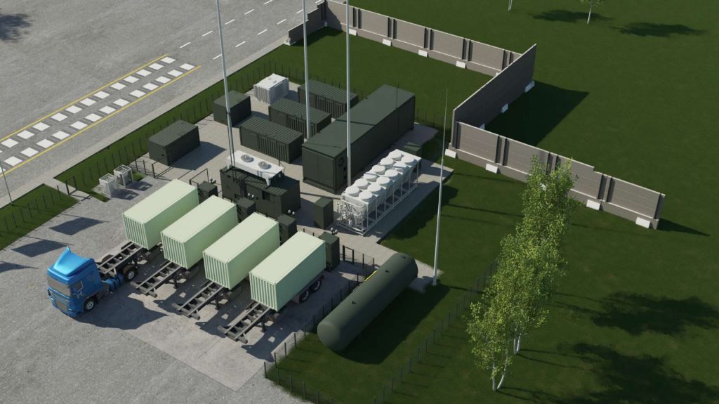 VŠT žaliojo vandenilio gamykla (Elektrinės g.) - Enerģijas stacija - vizualizācija